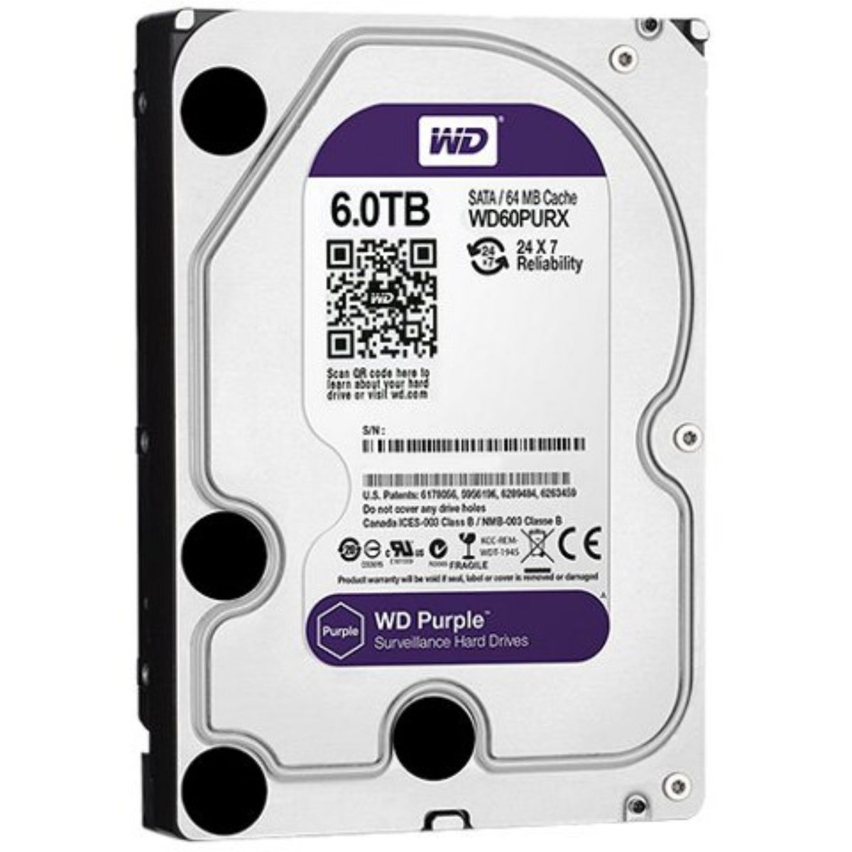 Western Digital WD60PURX 6TB